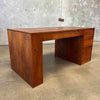 1970s D. Judd Style Walnut Desk Product Image