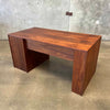 1970s D. Judd Style Walnut Desk Product Image