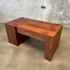 1970s D. Judd Style Walnut Desk Product Image
