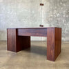 1970s D. Judd Style Walnut Desk Product Image