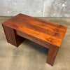1970s D. Judd Style Walnut Desk Product Image