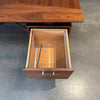 Mid Century Modern Walnut Alma "Skulptra" Executive Desk Product Image