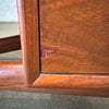 Mid Century Modern Walnut Alma "Skulptra" Executive Desk Product Image
