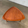 Danish Modern Teak Guitar Pick Table by Kurt Ostervig Product Image