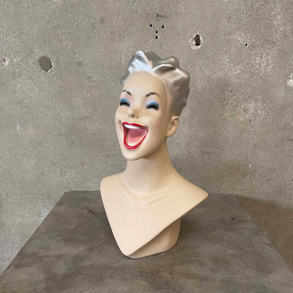 Mid Century Modern Lady Lulu Mannequin w/ Silver Hair Product Image