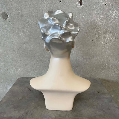 Mid Century Modern Lady Lulu Mannequin w/ Silver Hair