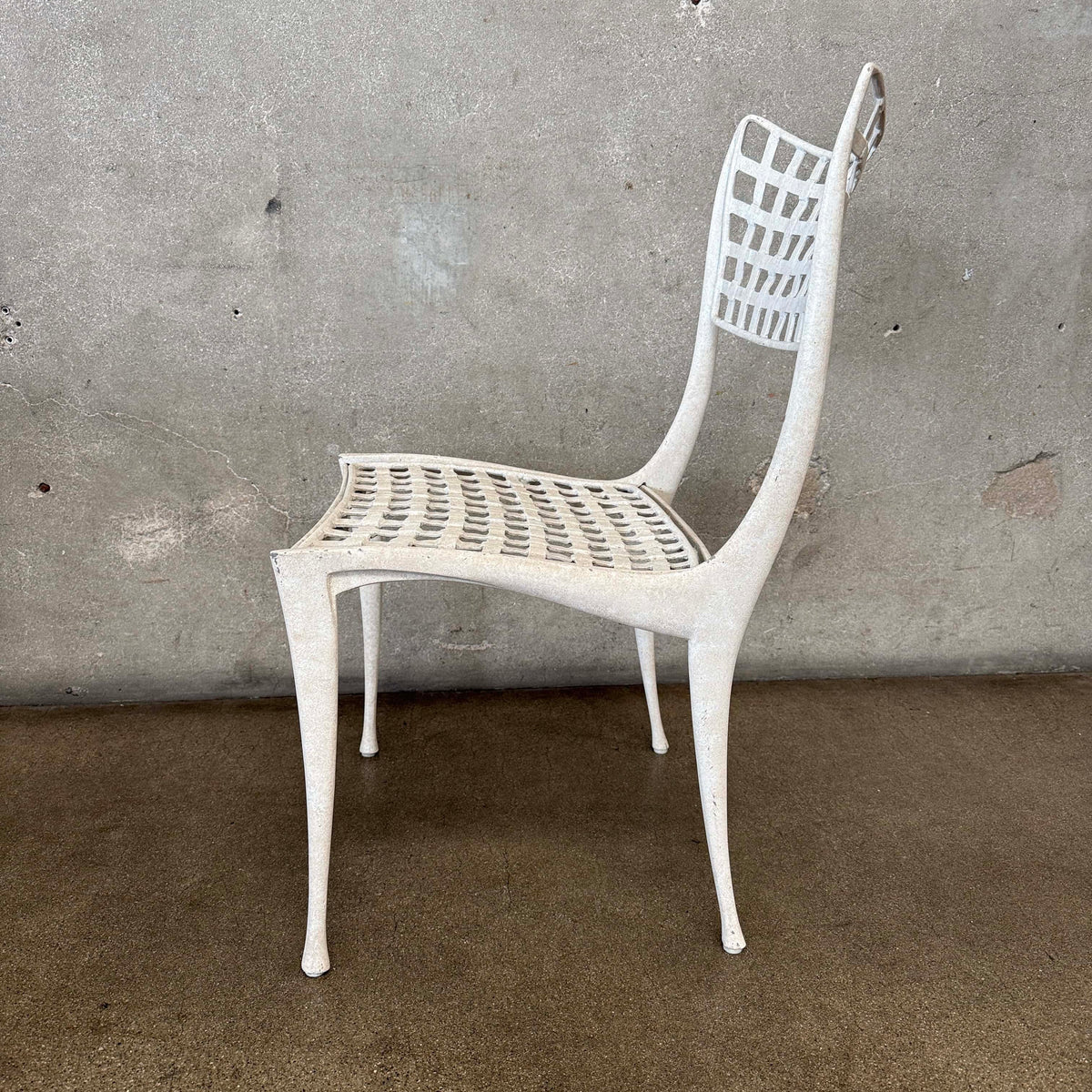 Set of 4 Cast Aluminum "Sol y Luna" Chairs by Dan Johnson for Brown Saltman