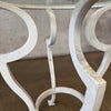 Cast Aluminum Patio Table w/ Glass Top Product Image