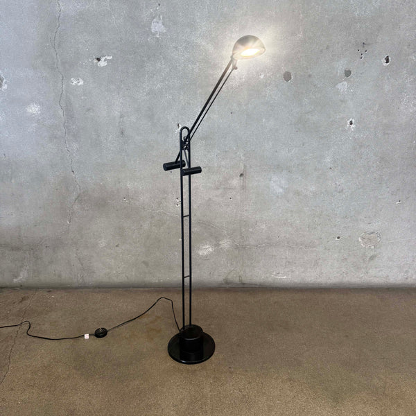 1994 Robert Sonneman Post Modern Counter Balance Floor Lamp