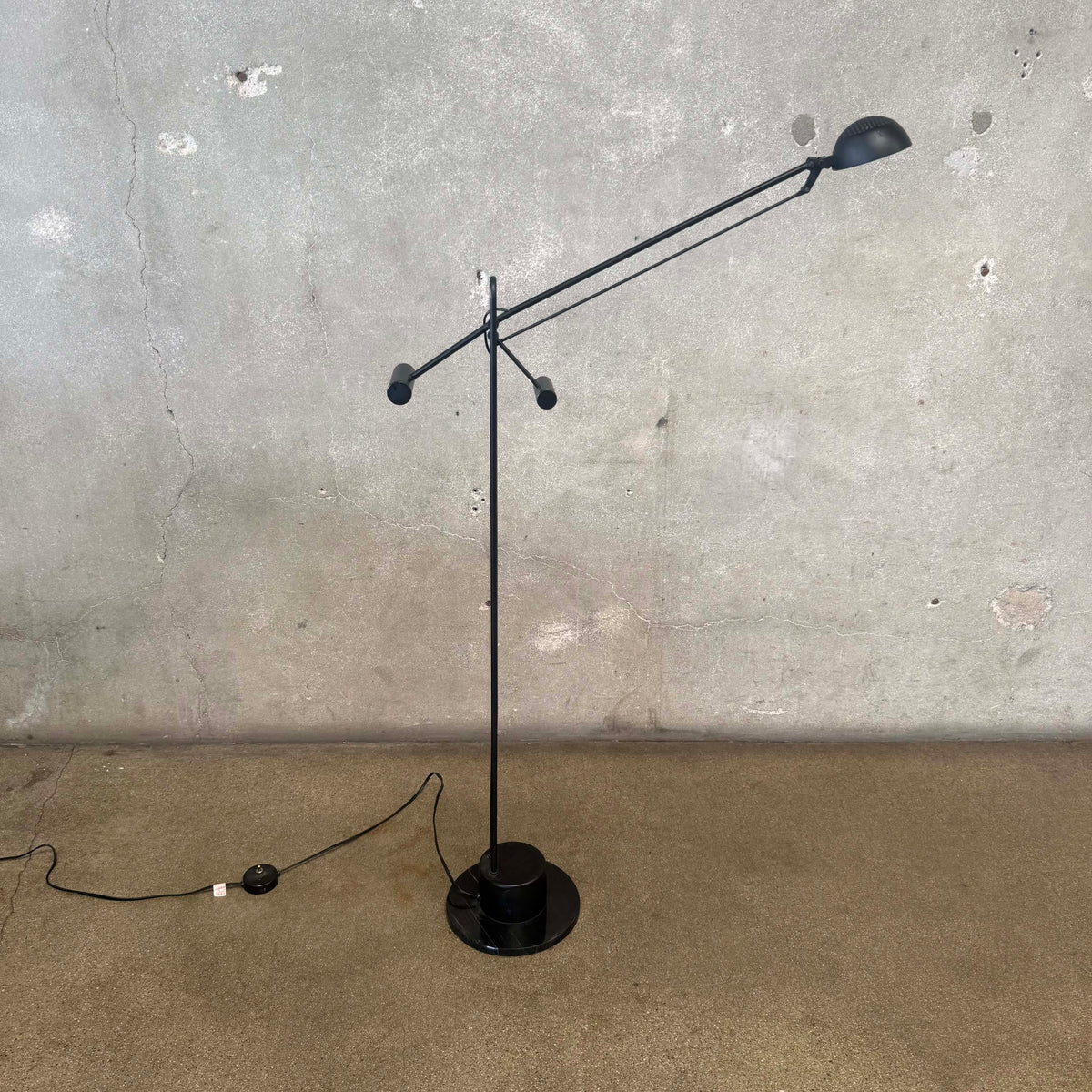 1994 Robert Sonneman Post Modern Counter Balance Floor Lamp