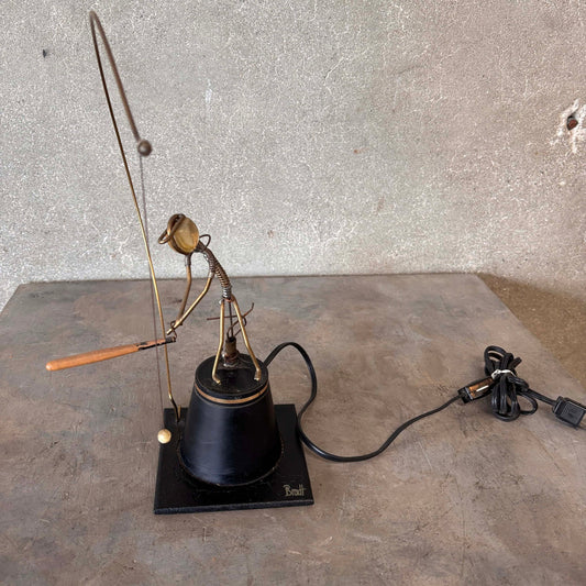 Vintage Kinetco Sculpture By Artist Bradt (Baseball)