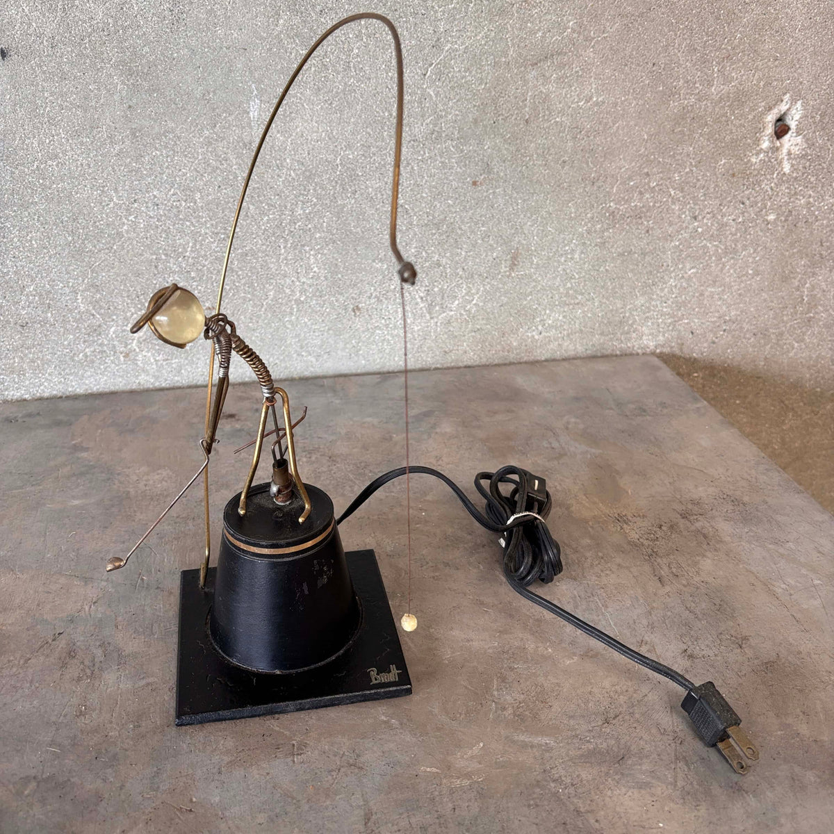 Vintage Kinetco Sculpture By Artist Bradt (Golf)