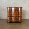 Burl Wood Three Drawer Chest Product Image