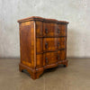 Burl Wood Three Drawer Chest Product Image