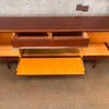 Mid Century Modern Cradenza Teak With Drop Down Compartment Tapered Legs Product Image