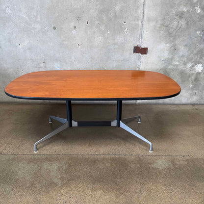 1977 Herman Miller Eames Oval Segmented Conference Dining Table