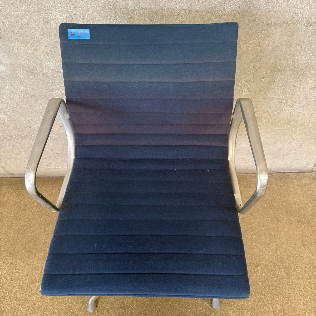 1980 Herman Miller Eames Aluminum Group Low Back Office Chair #1