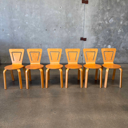 Mid Century Thonet Bentwood Dining Chairs