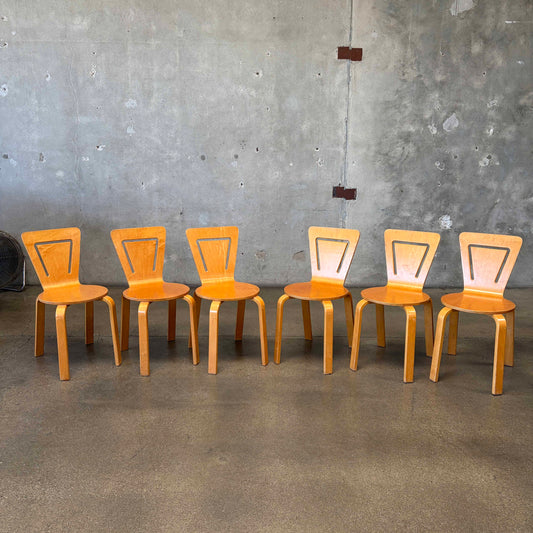 Mid Century Thonet Bentwood Dining Chairs