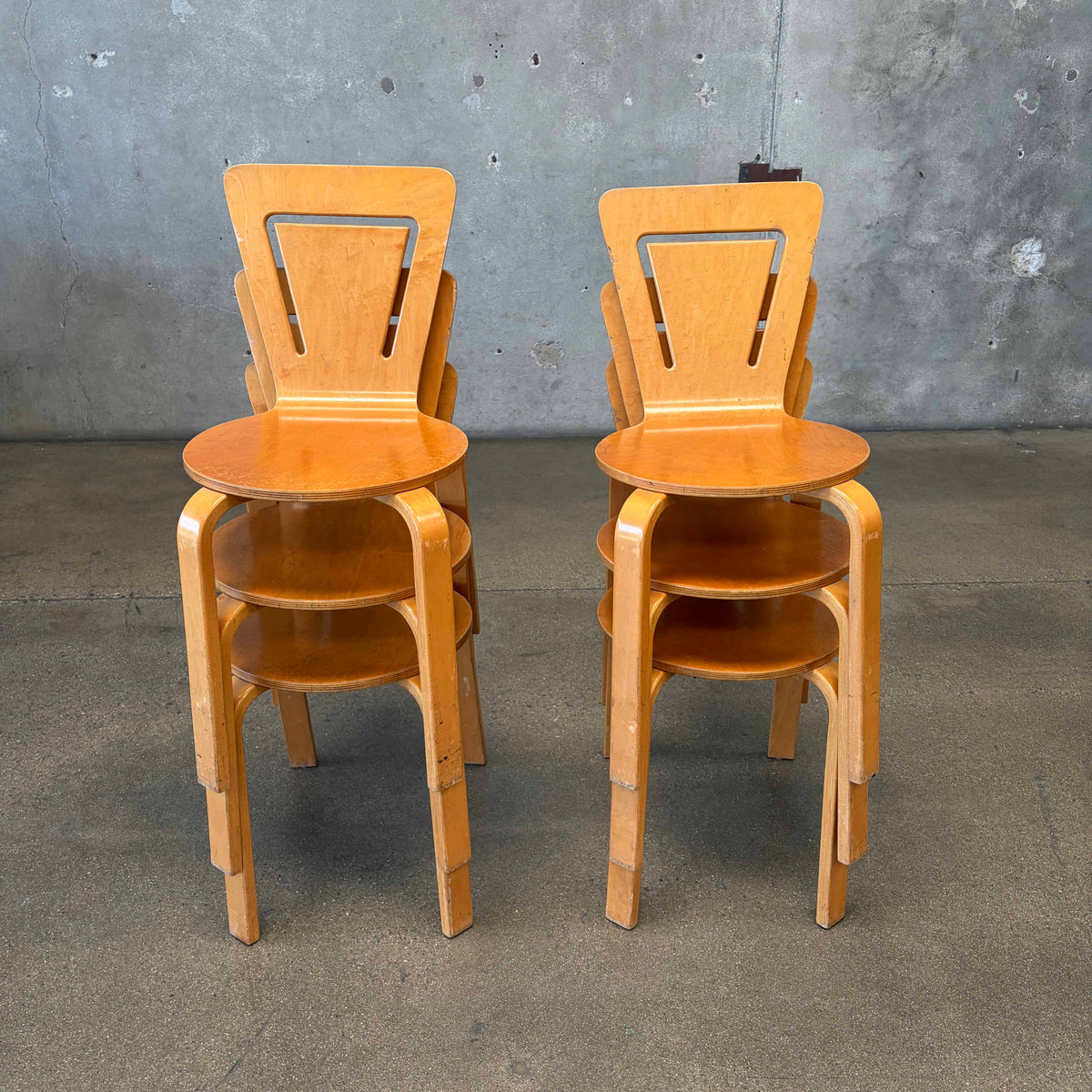 Mid Century Thonet Bentwood Dining Chairs