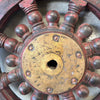 Antique Brass Steering Wheel Product Image