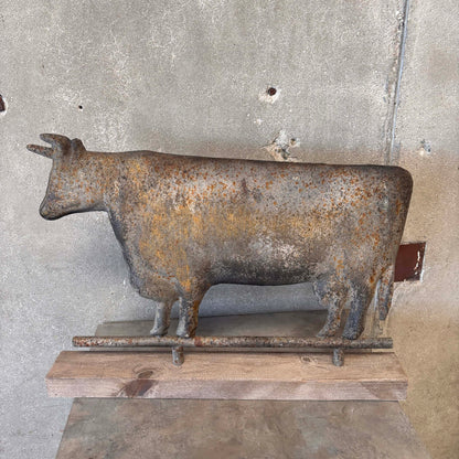 Vintage Weather Vane Cow