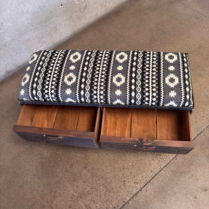 Custom Made Industrial Style Bench