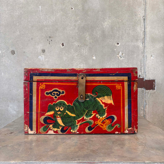 Antique Hand painted Chinese Box