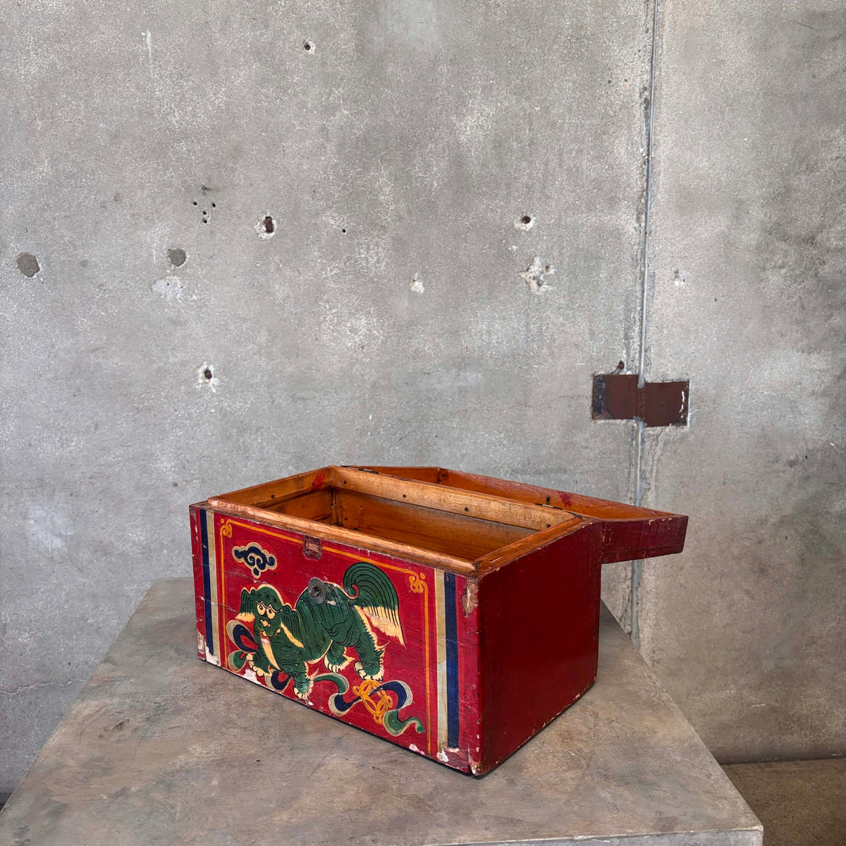 Antique Hand painted Chinese Box