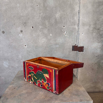 Antique Hand painted Chinese Box