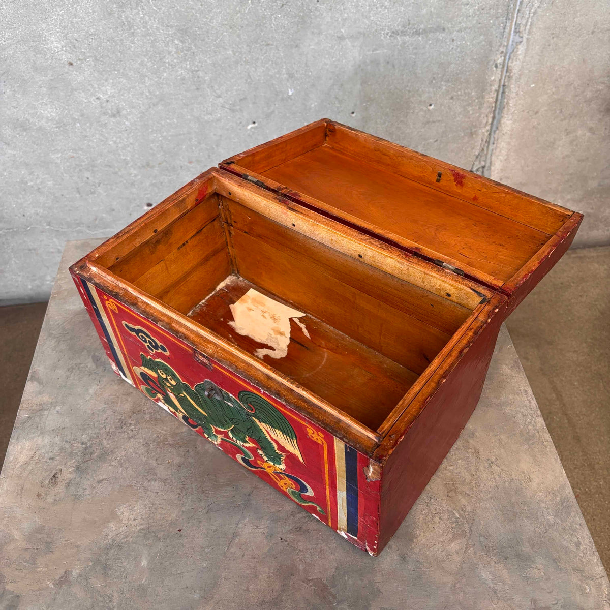 Antique Hand painted Chinese Box