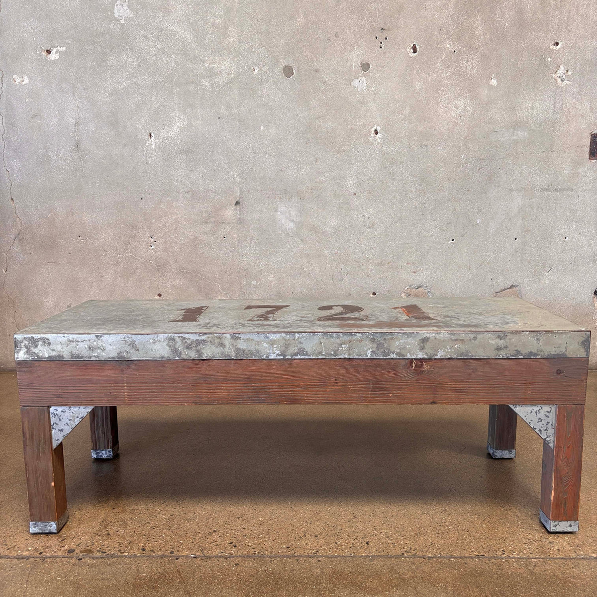 Custom Made Industrial Coffee Table