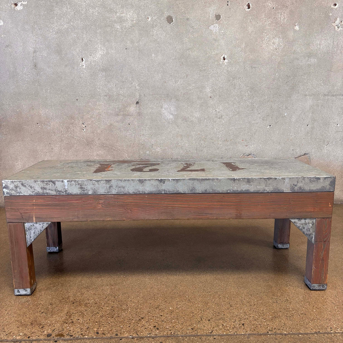 Custom Made Industrial Coffee Table
