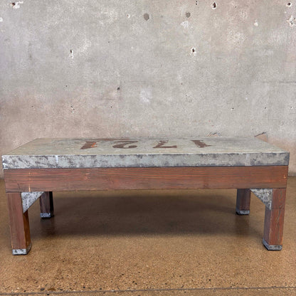 Custom Made Industrial Coffee Table