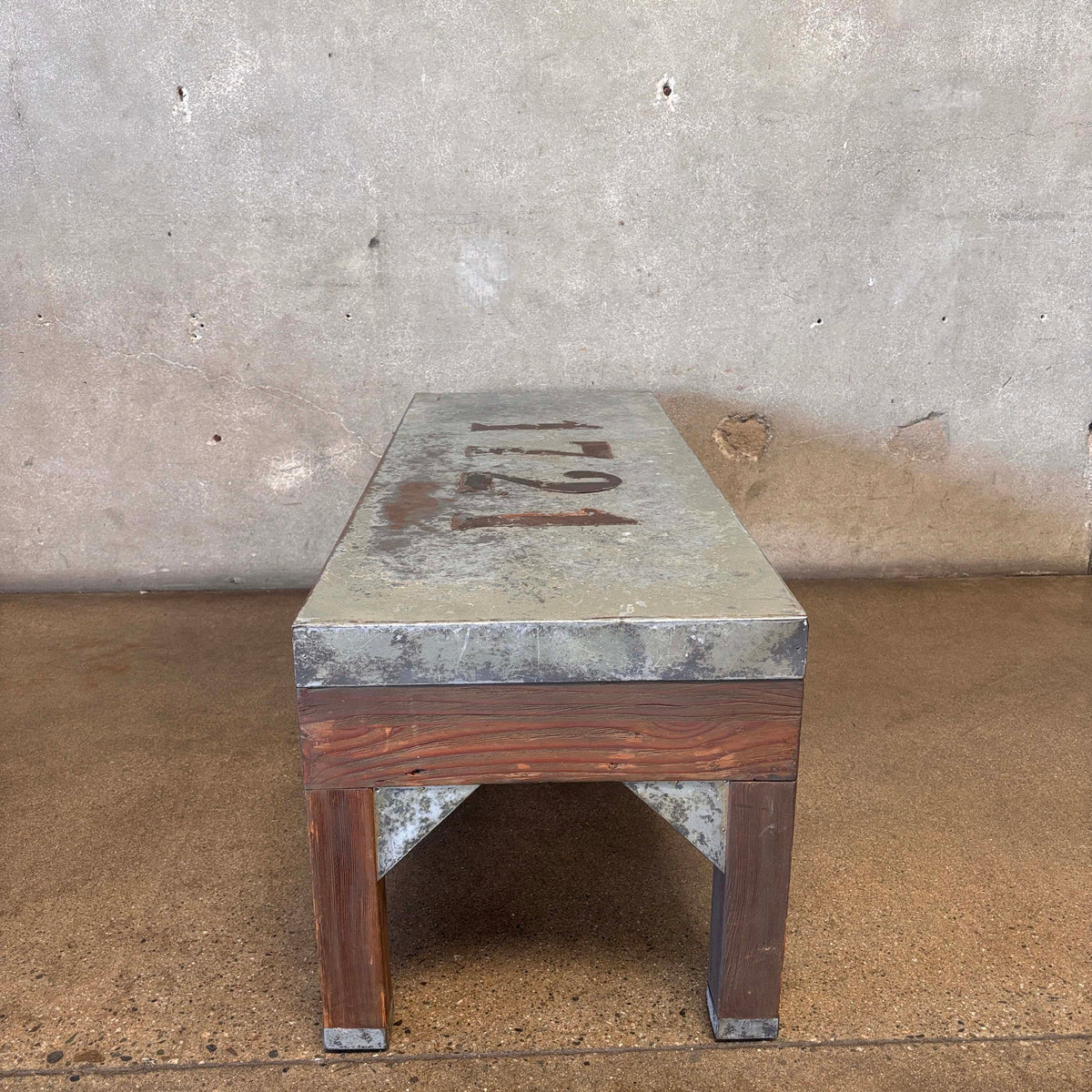 Custom Made Industrial Coffee Table