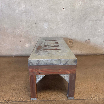 Custom Made Industrial Coffee Table