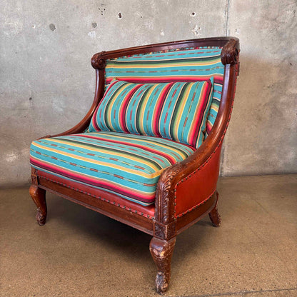 Custom Upholstered Vintage Tub Chair