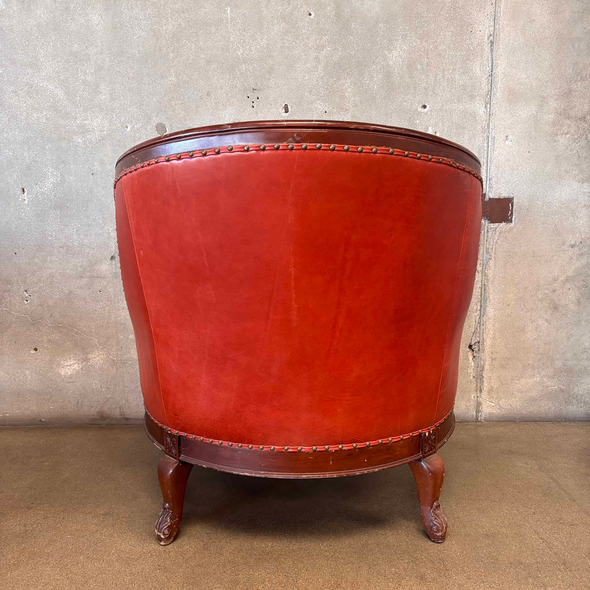 Custom Upholstered Vintage Tub Chair
