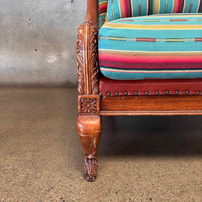Custom Upholstered Vintage Tub Chair