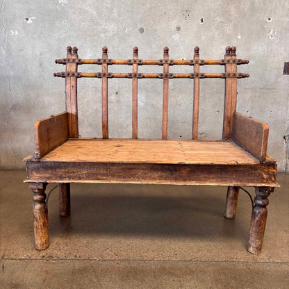 Antique Teak Handmade Bench