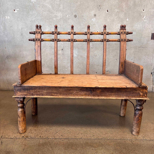 Antique Teak Handmade Bench