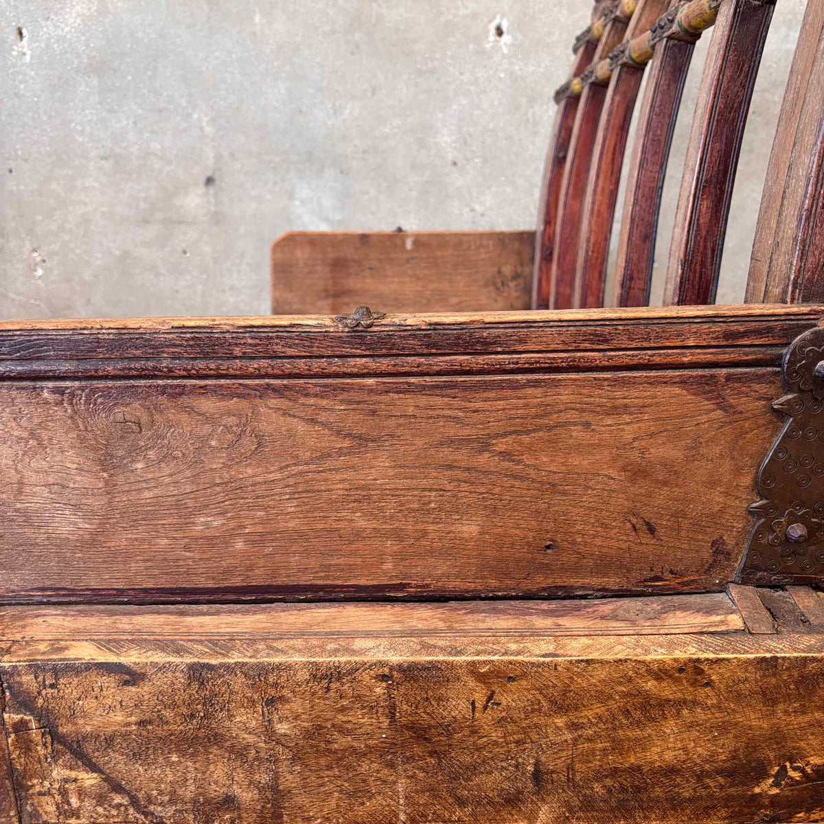Antique Teak Handmade Bench