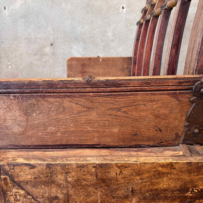 Antique Teak Handmade Bench