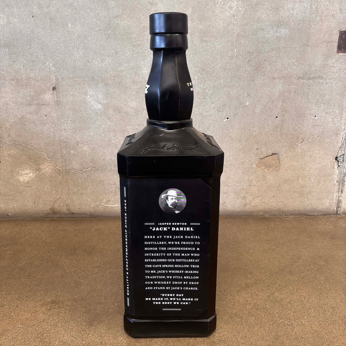 1970's Jack Daniel's Display Bottle Oversized