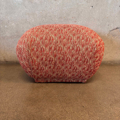 Vintage Tweed Pouf