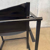 Postmodern Black Leather + Metal Armchair By Radboud Van Beekum For Pastoe Product Image