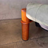 Leather + Palmwood Pair Of Lounge Chairs By Pacific Green Product Image