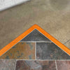Teak + Slate Corner Table/ Coffee Table By Hasleu, Denmark 1970s. Product Image