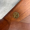Teak + Slate Corner Table/ Coffee Table By Hasleu, Denmark 1970s. Product Image