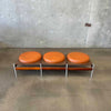 MCM Danish 3 Set Teak & Aluminum Bench As-Is - HOLD Product Image